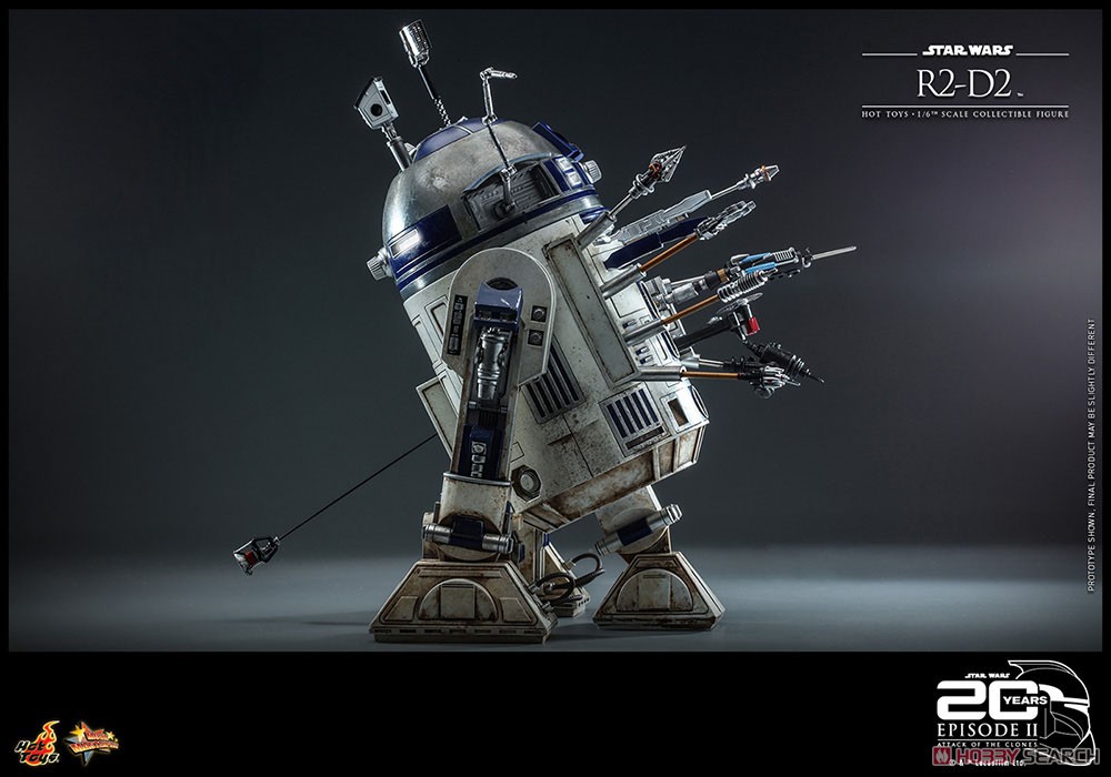 【ムービー・マスターピース】 『スター・ウォーズ エピソード2/クローンの攻撃』 1/6スケールフィギュア R2-D2 (完成品) 商品画像12