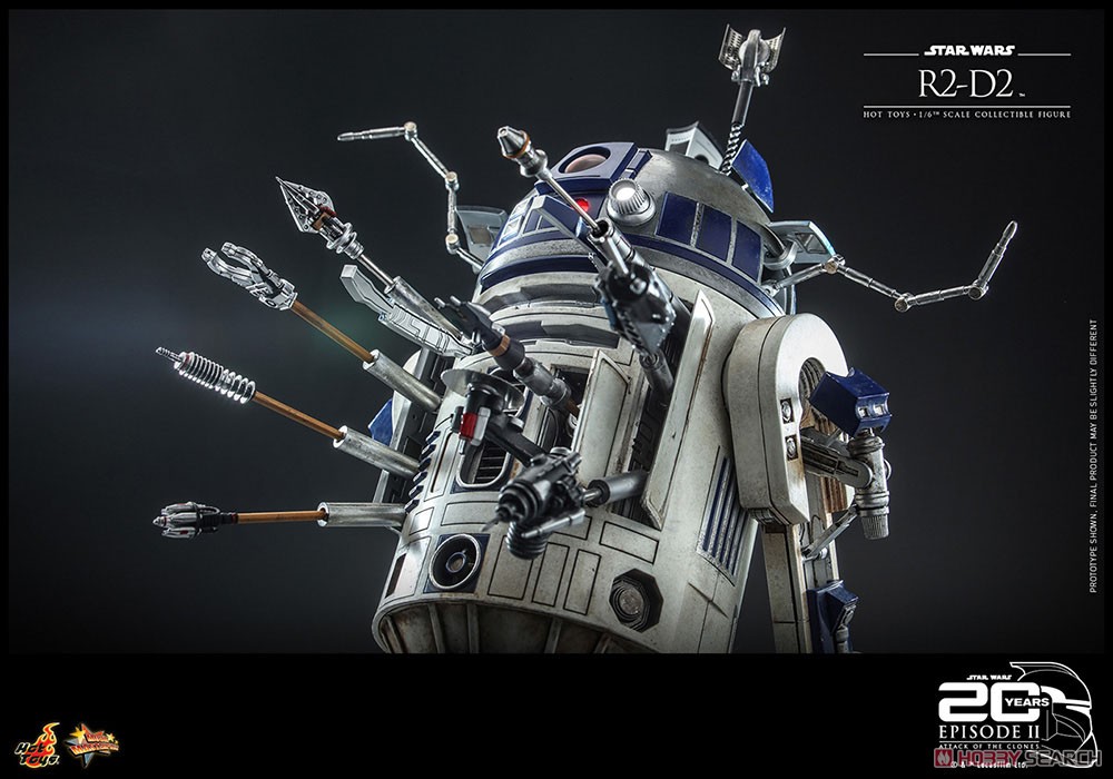 【ムービー・マスターピース】 『スター・ウォーズ エピソード2/クローンの攻撃』 1/6スケールフィギュア R2-D2 (完成品) 商品画像13