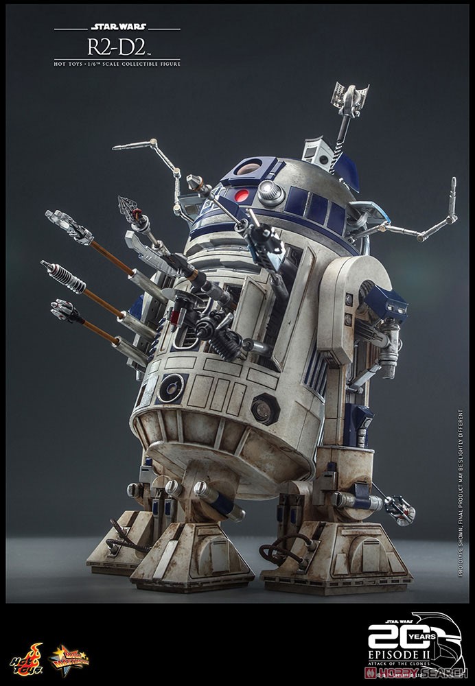 【ムービー・マスターピース】 『スター・ウォーズ エピソード2/クローンの攻撃』 1/6スケールフィギュア R2-D2 (完成品) 商品画像3
