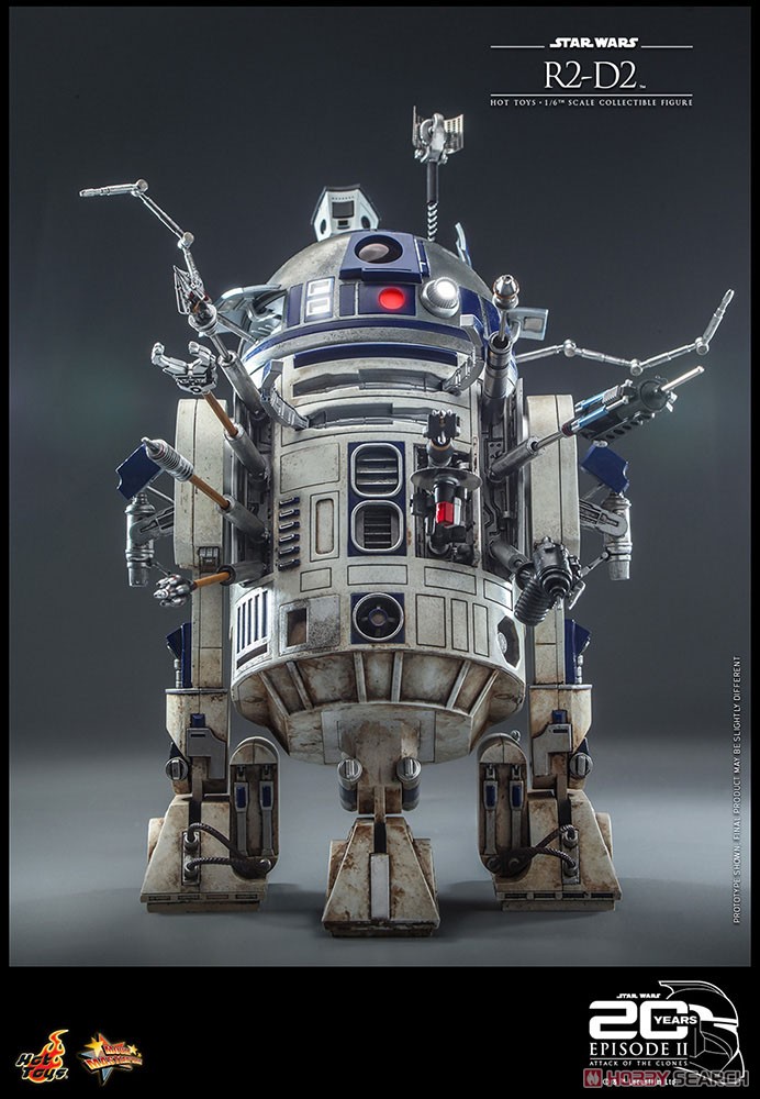 【ムービー・マスターピース】 『スター・ウォーズ エピソード2/クローンの攻撃』 1/6スケールフィギュア R2-D2 (完成品) 商品画像4