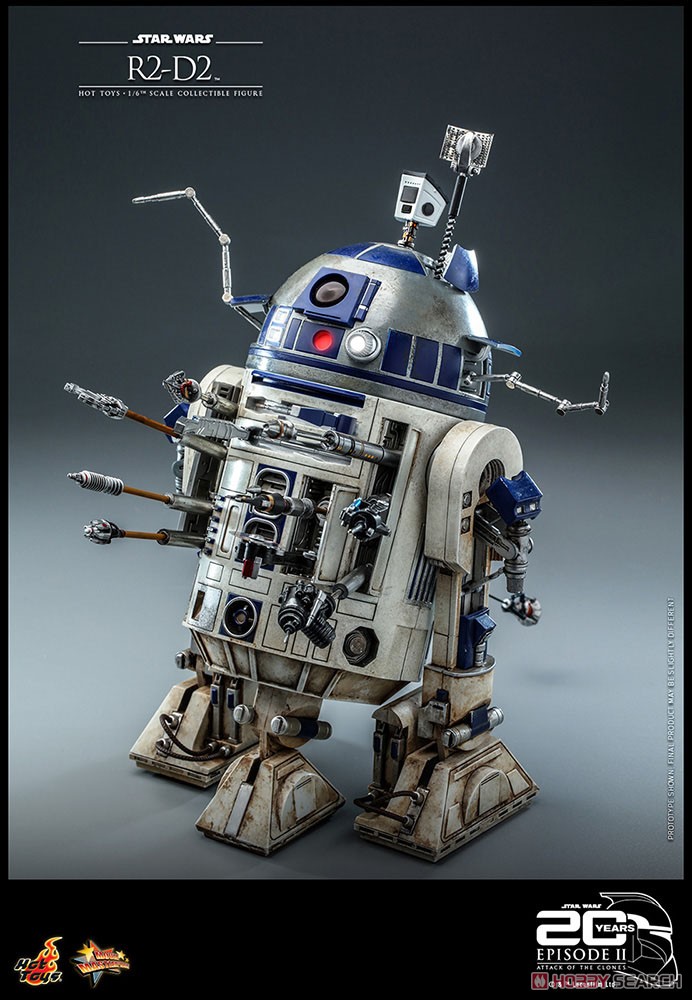 【ムービー・マスターピース】 『スター・ウォーズ エピソード2/クローンの攻撃』 1/6スケールフィギュア R2-D2 (完成品) 商品画像5