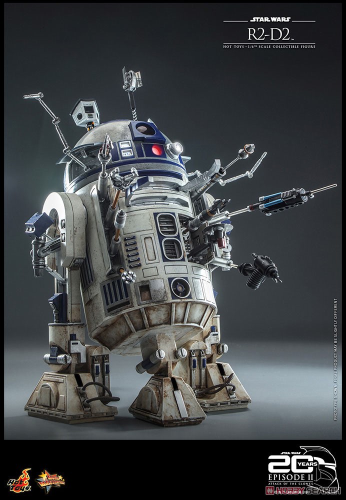 【ムービー・マスターピース】 『スター・ウォーズ エピソード2/クローンの攻撃』 1/6スケールフィギュア R2-D2 (完成品) 商品画像6