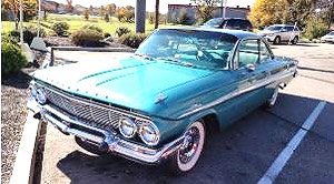 Chevrolet Impala Sports Coupe 1961 Twilight Turquoise (Diecast Car)