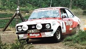 Ford Escort RS1800 MKII 1981 Haspengouw Rally 4th #4 R.Droogmans / R.Joosten (Diecast Car)