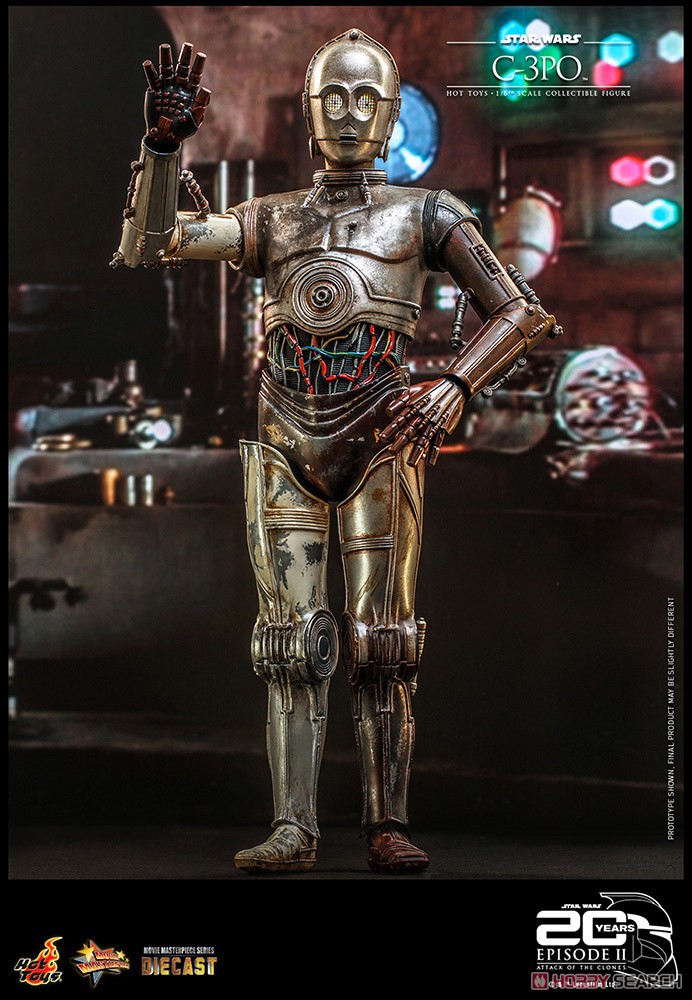 【ムービー・マスターピース DIECAST】 『スター・ウォーズ エピソード2/クローンの攻撃』 1/6スケールフィギュア C-3PO (完成品) その他の画像2