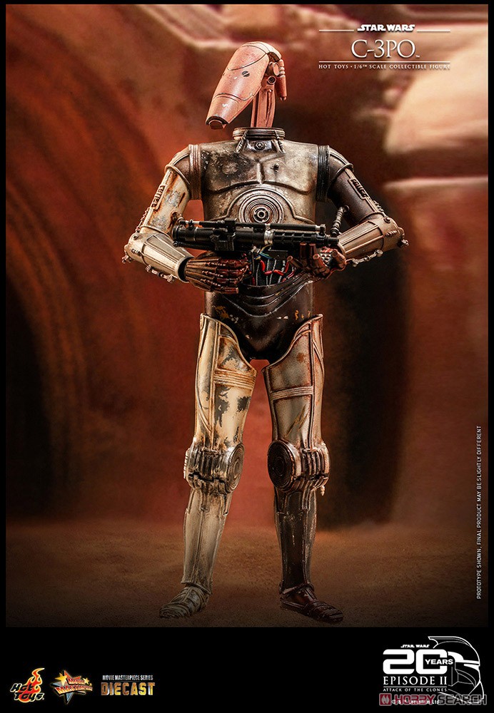 【ムービー・マスターピース DIECAST】 『スター・ウォーズ エピソード2/クローンの攻撃』 1/6スケールフィギュア C-3PO (完成品) その他の画像6