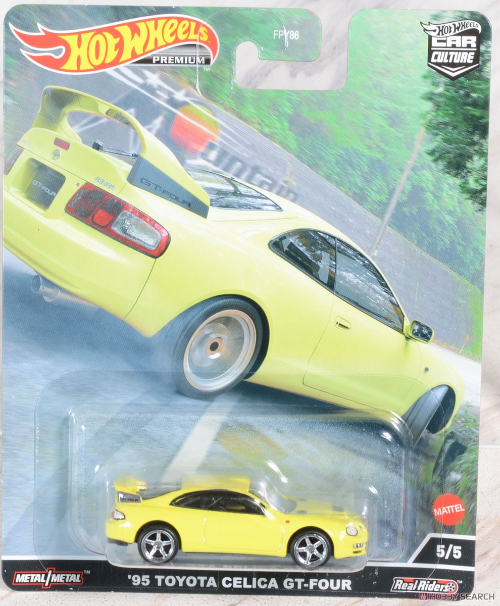 Hot Wheels Car Culture Mountain Drifters `95 Toyota Celica GT-Four (Toy) Package1
