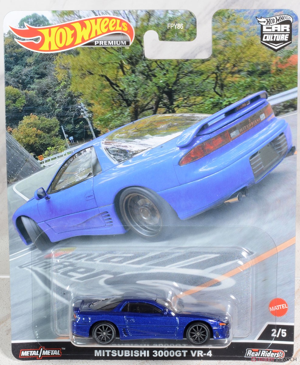 Hot Wheels Car Culture Mountain Drifters Mitsubishi 3000GT VR-4 (Toy) Package1