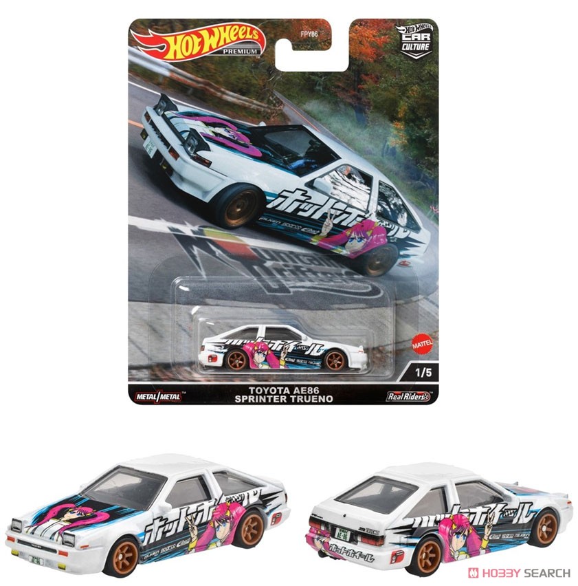 Hot Wheels Car Culture Mountain Drifters Toyota AE86 Sprinter Trueno (Toy) Other picture1