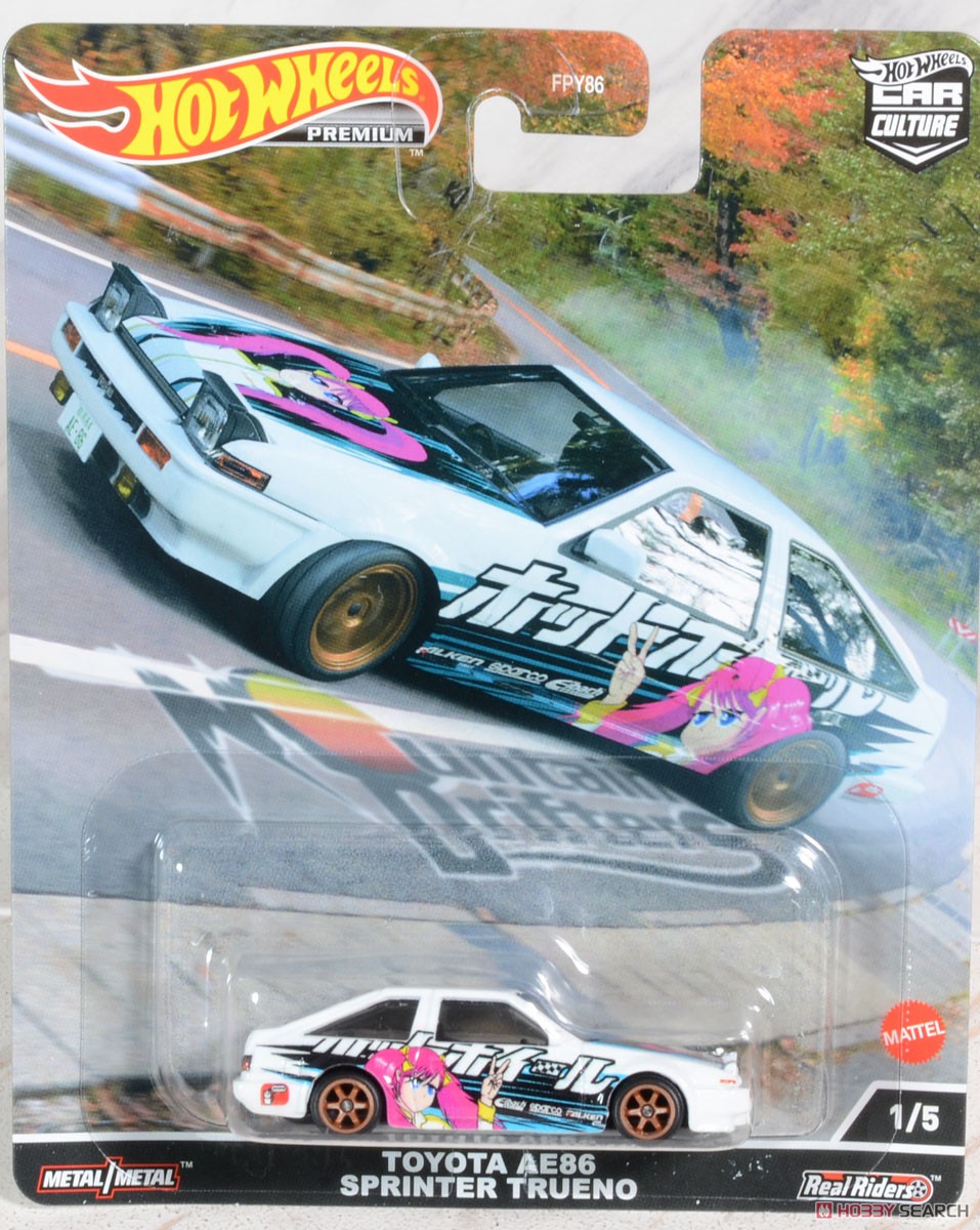 Hot Wheels Car Culture Mountain Drifters Toyota AE86 Sprinter Trueno (Toy) Package1