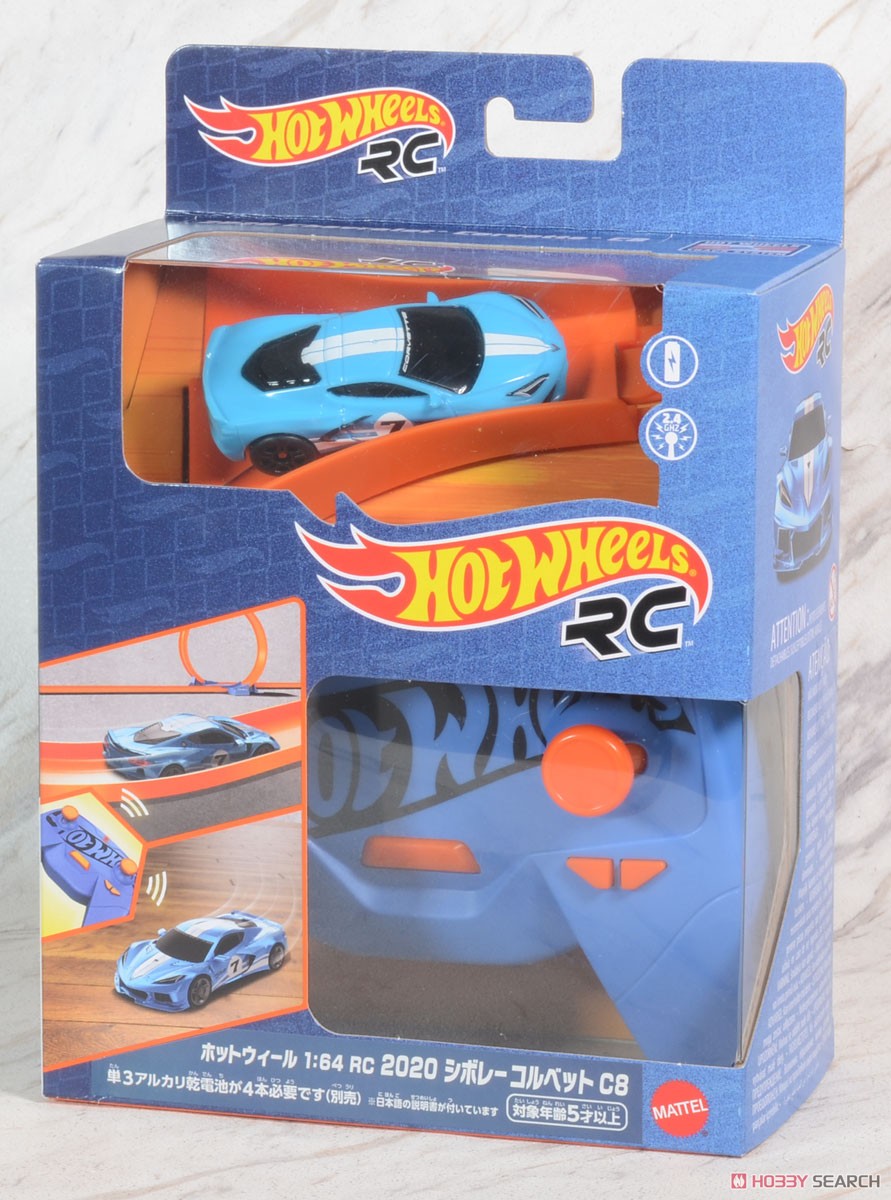 Hot Wheels 1:64 RC - 2020 Chevrolet Corvette C8 (Toy) Package2