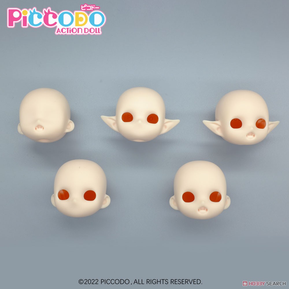 Piccodo Series Resin Head for Deformed Doll Niauki M1 Doll White (Fashion Doll) Other picture1