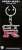 Nissan Skyline GT-R (BCNR33) Emblem Metal Key Chain (Diecast Car) Item picture1