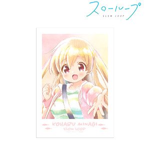 TVアニメ「スローループ」 海凪小春 Ani-Art aqua label A3マット加工ポスター (キャラクターグッズ)