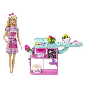 Barbie Florist Doll And Playset (Character Toy)