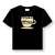 Detective Conan Cafe Poirot Series T-Shirt Apron Logo Black M Size (Anime Toy) Item picture1