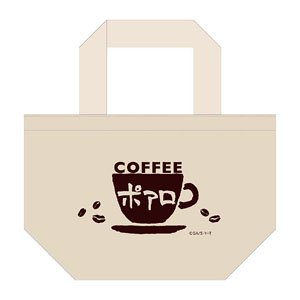 名探偵コナン 喫茶ポアロシリーズ ジュートコットンミニトート エプロンロゴ (キャラクターグッズ)