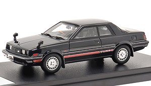 MITSUBISHI GALANTΛ 2000 GSR TURBO (1980) ブラック (ミニカー)