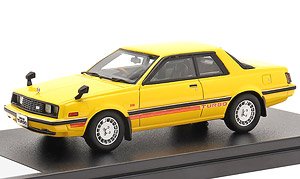 MITSUBISHI GALANTΛ 2000 GSR TURBO (1980) イエロー (ミニカー)