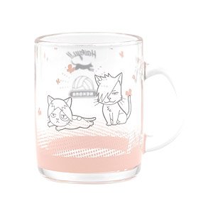 Haikyu!! Glass Mug Cup Nekoma High School (Anime Toy)