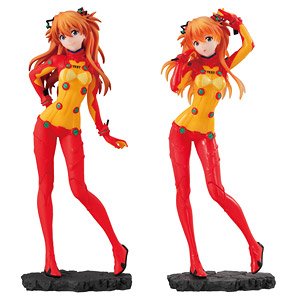 Gasha Portraits Premium Evangelion Asuka Shikinami Langley (Set of 4) (PVC Figure)