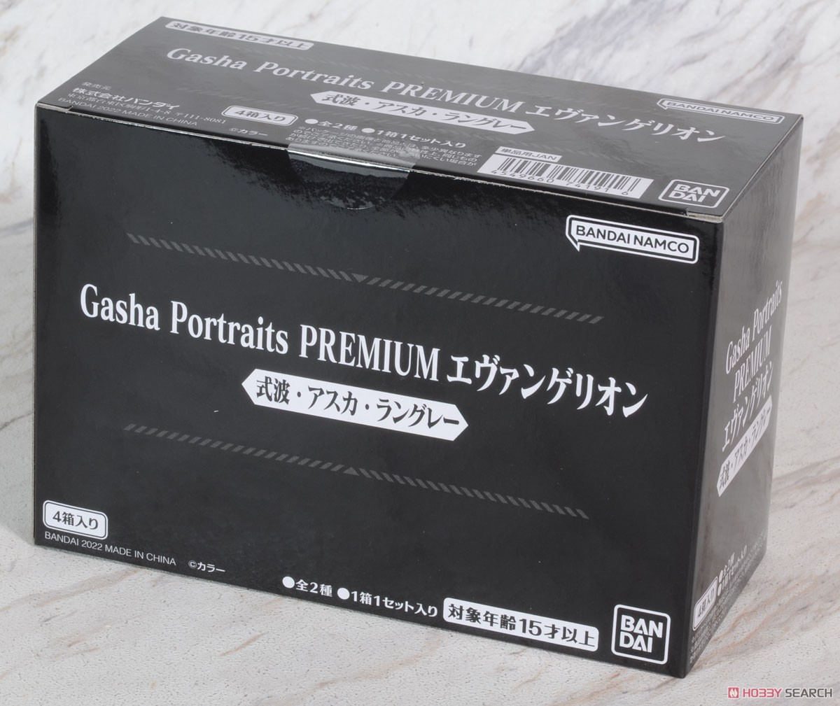 Gasha Portraits Premium Evangelion Asuka Shikinami Langley (Set of 4) (PVC Figure) Package1