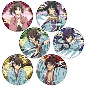 OVA [Hakuouki] Trading Can Badge (Set of 6) (Anime Toy)