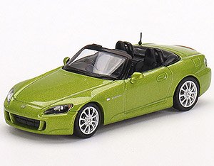 Honda S2000 (AP2) ライムグリーンメタリック (右ハンドル) (ミニカー)