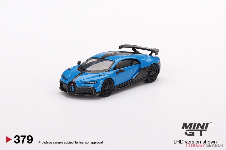 Bugatti Chiron Pur Sport Blue (LHD) (Diecast Car) Item picture1