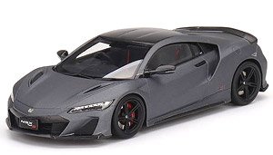 Honda NSX タイプS 2022 ゴッサムグレーマット (ミニカー)