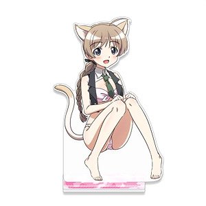 501st Joint Fighter Wing Strike Witches: Road to Berlin Acrylic Chara Stand [Lynette Bishop] (Anime Toy)