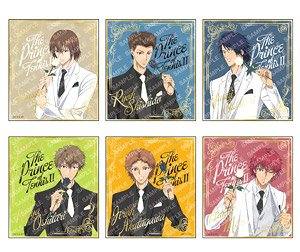 新テニスの王子様 箔押しミニ色紙コレクション (6個セット) (キャラクターグッズ)