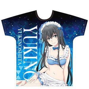 My Teen Romantic Comedy Snafu Climax Full Graphic T-Shirt [Yukino Yukinoshita Maid ver.] (Anime Toy)