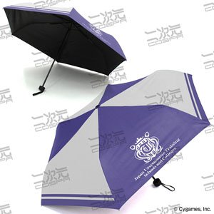 Uma Musume Pretty Derby Tracen Academy School Emblem Folding Umbrella (Anime Toy)