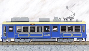 Tokyo Toden Type 7700 `#7703 Blue` (w/Motor) (Model Train)
