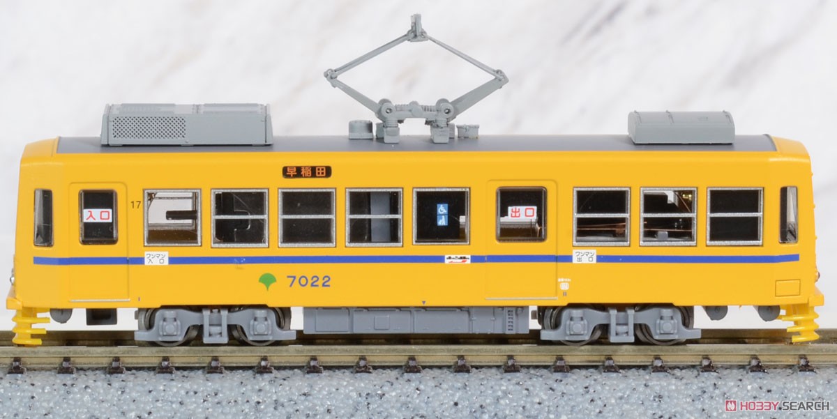 東京都電 7000形 「更新車」 `7022 青おび` (M車) (鉄道模型) 商品画像1