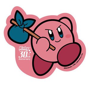Kirby`s Dream Land 30th Die-cut Sticker (24) (Anime Toy)