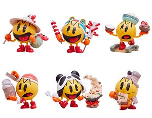 Pac-Man Syokuzensyokubi Series (Set of 6) (PVC Figure)