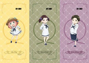 Spy x Family Clear Shiori Anya & Damian & Becky (Set of 3) (Anime Toy)