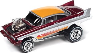 1958 Plymouth Fury Zingers Cherry / White (Diecast Car)