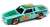 1982 Pontiac GP Stock Car Demo Derby Light Blue / Green (Diecast Car) Item picture1