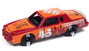 1982 ポンティアック グランプリ ストックカー デモ ダービー レッド/オレンジ (ミニカー)