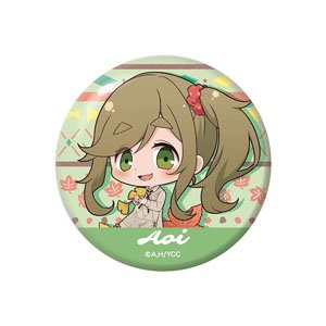 Laid-Back Camp Chibittsu! Can Badge Aoi/Momiji (Anime Toy)