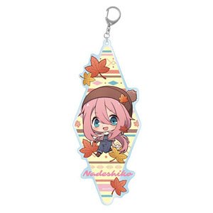 Laid-Back Camp Chibittsu! Acrylic Key Ring Big Nadeshiko/Momiji (Anime Toy)