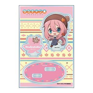 Laid-Back Camp Chibittsu! Acrylic Stand Jr. Nadeshiko/Momiji (Anime Toy)