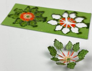 [Versatile Diorama Material] Laser Cut Plant Rhubarb (Grass Height: 12mm) (Model Train)