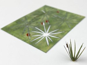 [Versatile Diorama Material] Laser Cut Plant Reed Large (Grass Height: 20mm) (Model Train)