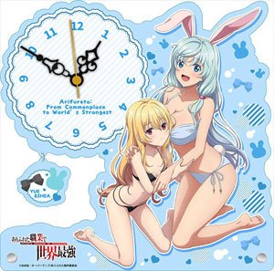 Arifureta: From Commonplace to World`s Strongest Acrylic Table Clock [Yue & Shea] (Anime Toy)