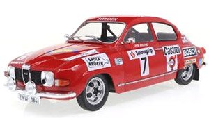 Saab 96 V4 1973 Rally Sweden #7 P.Eklund / R.Carlsson (Diecast Car)