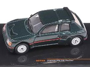 プジョー 205 T16 カスタム 1987 メタリックダークグレー (ミニカー)